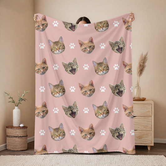 Personalisierte Kuscheldecke