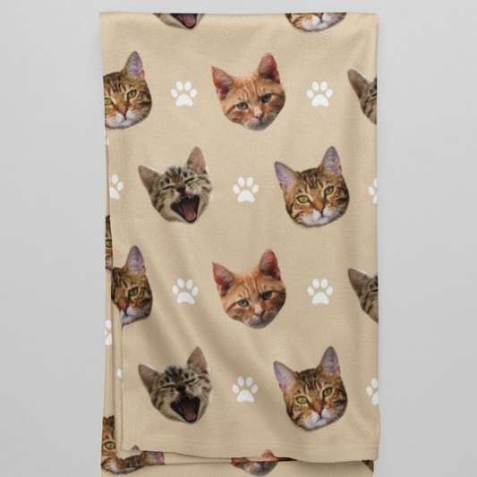 Personalisierte Kuscheldecke